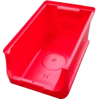 Box plastový, velikost 3, červený