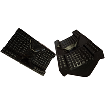 Polstrování ploché upínače EZOORD, sada 2 ks