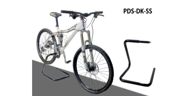 Držák na kolo za středové složení