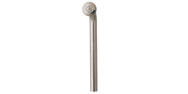 Paprsek DT Champion 2,34 x 304mm, bend/zahnutý, stříbrný