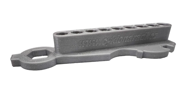 Zásobník na 1/4" bity, 3D tisk